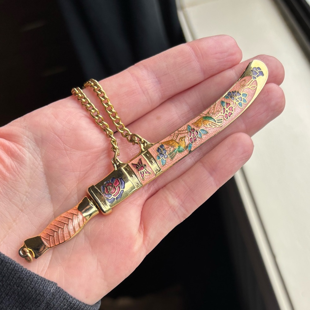 Vintage Antique Cloisonne letter opener